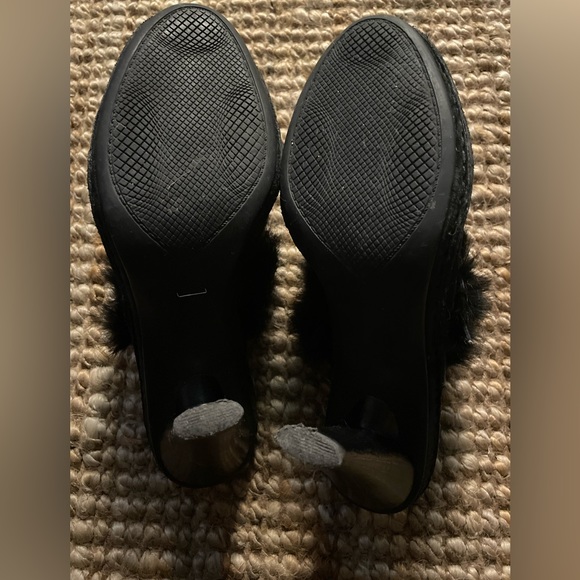 Browns Couture Black Suede Mules S7 - Picture 5 of 6